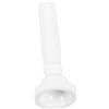Garneck Bocchino Leggero per Strumenti a Fiato Bianco in Abs per Tromba e Suono Chiaro Qualità Sonora Eccezionale e Portatile per Giovani Musicisti Principianti