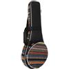 Penlimly Borsa imbottita per mandolino, stile A & F, custodia morbida per mandolino, borsa per strumenti mandolino in stile country con tasca per , zaino a mano con manico e tracolla regolabile