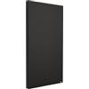 Bluetone Acoustics Wall Panel Pro - Pannelli fonoassorbenti professionali per eliminare rumore ed eco - Pannelli acustici per studio, ufficio, soggiorno (100x50x5cm, Grafite)