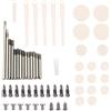 Dilwe Strumenti di riparazione per clarinetto, viti di fissaggio regolabili Kit di attrezzi Accessori per strumenti a fiato Set di 51