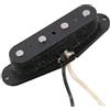 Lyws nero 4 corde della chitarra pickup Alnico 5 magneti in fibra abrasivi per tele Bass 51PB