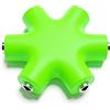 ExcelValley - Splitter Cavo Patch Mono - TS 3,5mm 1/8 - Modular Synth Eurorack - Verde