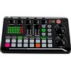 GMSLuu Scheda audio live e interfaccia audio con effetti mixer DJ e Voice Changer, F988 Bluetooth Stereo Audio Mixer per Live Youtube Streaming, PC, Recording Studio Podcast Song Gaming