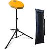 keepdrum DPOR8 Practice Pad Pad Pad di esercitazione arancione 8 pollici + pad Treppiede