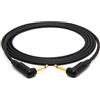 enoaudio Mogami 2534 Quad Cavo professionale studio | Neutrik Gold 6,3mm TS angolare | HiFi - 1,5 m