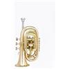 Chopra TROMBA TASCA IN Sib OTTONE LUCIDO CON BORSA 7C BOCCA