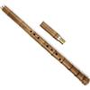 SXTYOPT Flauto Di Bambù Flauto Di Bambù TradizionaleBambu Verticale Flauta Nan Xiao Tasto G/Tasto F(F Key)