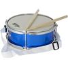 DB Percussion DB0101 - Rullante per Bambini 10 x 4 (25,4 x 10,16 cm) con cerchio e viti, colore: blu