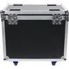 DELIBANG Flightcase 2 in1 Flight Case con Rotelle per Testa mobile 7R 230W Beam Moving Head ZQ02244 ZQ02346