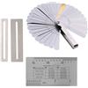 LiebeWH String Action Gauge Righello Accessori per Chitarra Righello 32 Pezzi Spessimetri Tastiera Fret Protector Guardie per Chitarrista Riparazione Automatica