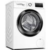 Bosch WAL28PH1IT Serie 6, Lavatrice a carica frontale, capacità 10 kg, 1400 rpm, Dosaggio automatico i-DOS, Home Connect, Programma Anti macchia, Hygiene Plus, Bianco, 60 cm