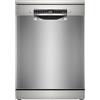Bosch Elettrodomestici, Lavastoviglie Bosch da Libero Posizionamento Serie 4, SMS4HDI52E. Lavastoviglie 60 cm Color Inox Classe D di Facile Installazione, Veloce, Silenziosa