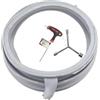 TYJNVXNX Guarnizione di ricambio for porta del cestello della lavatrice a carica frontale compatibile con Siemens Bosch for i modelli della serie IQ300 IQ500.(1)