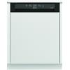 INDESIT I3B L634 B LAVASTOVIGLIE 2024 SEMI INCASSO NO PANNELLO SCOMPARSA PARZIALE 14 COPERTI CLASSE D NERO