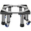 RPXHZLKTM Base regolabile, Base for supporto for frigorifero for lavatrice, asciugatrice, altezza 45-65 cm, 20-35, capacità di carico 400 kg
