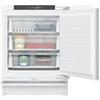 Siemens GU21NADE0 iQ500 - Congelatore intelligente da incasso, cerniera piatta con inserto morbido, 82 x 59,8 cm, congelamento 85 l, noFrost - mai più sbrinare, freshSense - temperatura interna