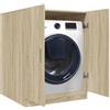 Lumanois Mobile per Lavatrice Rovere Sonoma 70,5x71,5x91,5 cm, Casa e Giardino,Accessori elettrodomestici,Accessori lavatrici e asciugatrici,Accessori per lavatrici e asciugatrici, 29.9kg-849649