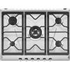 SMEG SRV576O, Piano cottura a gas UNIVERSALE, Stainless steel