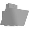 Wiggo WE-E613G(G) - Cappa smussata - 60cm - Vetro grigio
