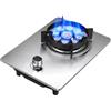 YINMAN Fornello A Gas, Fuoco Intenso A Nove Camere Da 5,0 KW,fornello A Gas Interamente In Rame In Acciaio Inossidabile,fornello A Gas Naturale/gas Liquefatto,desktop/incorporato, Con Protezione Antincendio(