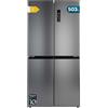 Cecotec Frigorifero 4 Porte Inox Total No Frost Bolero CoolMarket 4D 503 Inox E. 503L, Altezza 177,5cmx85,3cm Larghezza, MetalFlexCooling, Compressore Inverter, Cassetto Temperatura, Umidità Variabile