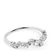 SINGULARU - Anello Estellar. Argento Sterling 925 con Finitura Placcata Rodio. Gioielli da Donna. Misura 16