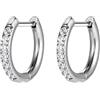AOEDEJ G23 Titan Schwarz/Stahlgrau/Gold Creolen 18G Kleine Huggie-Creolen 8 mm/10 mm/12 mm Knorpel für empfindliche Ohren für mehrere Piercings Knorpel-Creolen-Stack-Schmuck, 8mm, 10mm, 12mm, Titanio