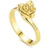 UNALOE SEDUCENTI EMOZIONI Anello Donna Gioia in Argento sterling 925 Anello Oro18K Anello Donna Argento Anello Donna Anelli da Donna Analli anallergici Donna Gioielli Donna Regalo Donna Mamma Ragazza