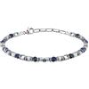 Sector No Limits Basic Bracciale Uomo in acciaio, smalto, ematite, lapis naturale blu - SZS98