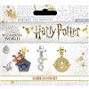 The Carat Shop HARRY POTTER - SET 3 SLIDER CHARMS, CIOCCORANA, OCCHIALI, GIRATEMPO 2 CM