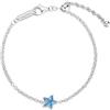 Brosway Bracciale Donna in Argento e Freedom Blue con Simbolo Stella | Collezione Fancy - FFB107