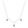 S'Agapõ Collana Girocollo Donna, Collana Donna in Acciaio e Zirconi | Collezione Dazzly - SDZ142