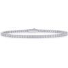 LOEXZAH Bracciale Tennis in Moissanite per Donne Bracciale Tennis 18K Bracciale Tennis in Argento Sterling S925 per Donne Bracciale Tennis in Diamante di Laboratorio Moissanite Bracciale Tennis 3/4