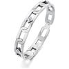 Brosway Bracciale Donna, Bracciale Rigido in Acciaio e Cristalli | Collezione With You - BWY19