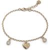 Alviero Martini Prima Classe Bracciale Da Donna Di Prima Classe Della Collezione Rambla. Gioiello Realizzato In Argento Di Colore Oro. Tipo Di Bracciale: A Catena Con Pendenti. Dimensione Gioiello: 16+2Cm. La Referenza È St1004.