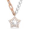 Swarovski Collana Stella:Necklace White/Ros 5645381 Marca, Única, Metallo, Nessuna pietra preziosa