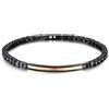 Brosway Bracciale Uomo, Bracciale Tennis in Acciaio e Cubic Zirconia | Collezione Avantgarde - BVD16