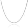 Catena - Cozmos Collana Collanina Bracciale Girocollo Catena Catenina Spiga Grano Fine 2mm Argento 925 Italiano Uomo Donna Per Bigiotteria Argentato - 15 20 25 30 35 40 45 50 55 60 65 70 75 80 85 90 95 100cm