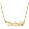 MyNameNecklace MYKA / Collana Con Nome per Ragazze / Argento, Placcato Oro 18k, Vermeil / Gioielli Delicati per Donne, San Valentino, Compleanno, Natale