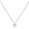 Morellato Collana Donna in Argento 925‰, Zircone, Collezione Tesori, Cuore - SAIW158