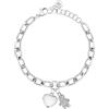Morellato Talismani Bracciale Donna in Acciaio, Cristalli - SAGZ21