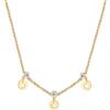 S'Agapõ Collana Girocollo Donna, Collana Donna in Acciaio e Cristalli con Simbolo Stella | Collezione Luce - SCE08