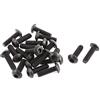 uxcell 3/16-24x5/8 10.9 Lega Acciaio brugola testa bombata vite bullone 20Pz