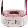 Lumonic trasformatore toroidale 50VA 2x9V per sistemi audio, industriali, alogeni e a binario - tensione d'ingresso 230V - tensione secondaria 18V - modello RSO-826019