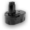 Heib Batteria di qualità per trapano a percussione Dewalt DC 984 - 3000 mAh - 14,4 V - NiMH