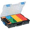 Allit EuroPlus Pro >K<44/23 - Valigetta professionale con clip di collegamento, 23 scomparti
