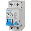 ETTROIT INTERRUTTORE MAGNETOTERMICO DIFFERENZIALE SALVAVITA PER BARRA DIN 2 MODULI 1P+N 40A C40 240V 30mA 4.5KA