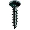 Mustad: 200 Viti Panelvit FC, Testa Fungo con Collare, 6x40 mm, Neroplus, Lubrificate Lubex