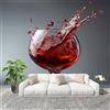 Generic Casa Decorazione Interna Fotomurale Motivo Ad Alta Definizione Per Calici Da Vino - Carta da Parati Tessuto Non Tessuto - Realtà Carta da Parati Poster 3D Camera dei Bambini Decorazione 350x256 cm