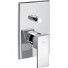 PAFFONI MISCELATORE DOCCIA INCASSO CON DEVIATORE LEVEL PAFFONI LES015 CR